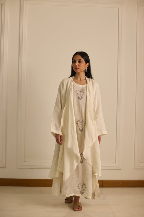 ZEENAT DRESS WITH OVERLAY