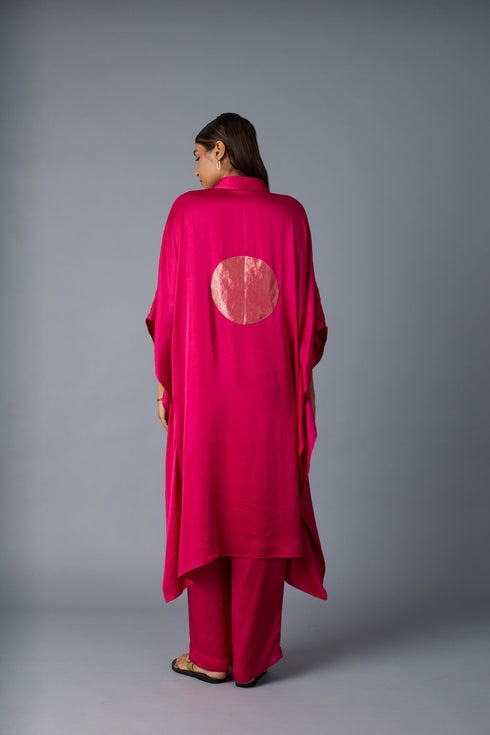 CHANDNI KAFTAN SET PINK