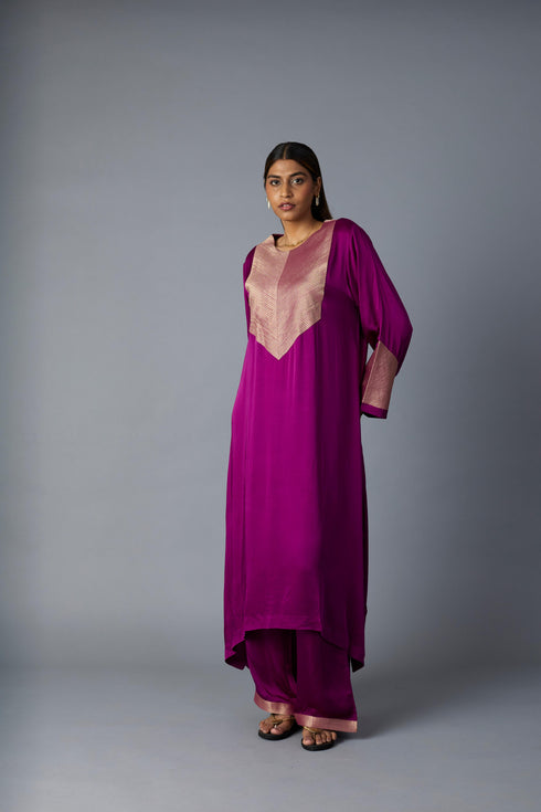 RASNA CO-ORD SETS -PURPLE