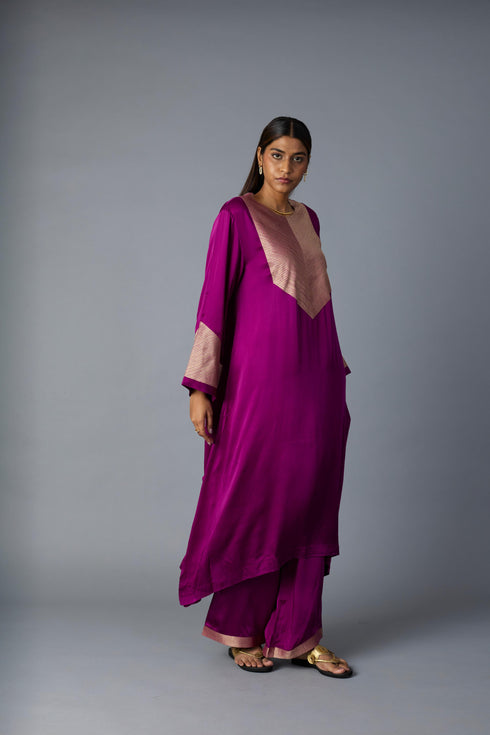 RASNA CO-ORD SETS -PURPLE