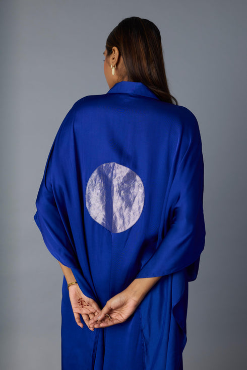 CHANDNI KAFTAN SET - ROYAL BLUE