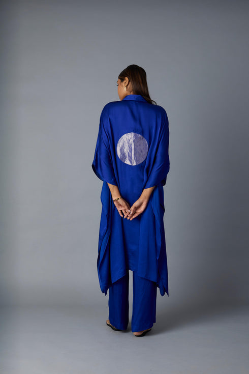 CHANDNI KAFTAN SET - ROYAL BLUE