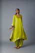 KAMAL CO-ORD SET -LIME GREEN (SET OF TWO )