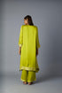 KAMAL CO-ORD SET -LIME GREEN (SET OF TWO )