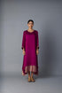 CHAMELI DRESS - PURPLE (WITH SLEEVE)