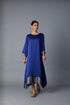 CHAMELI DRESS - ROYAL BLUE  (WITH SLEEVE)