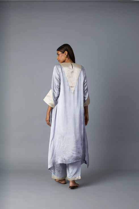 TIKONA CO-ORD SET LIGHT GREY