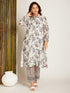 LINEN CO-ORD SET GREY