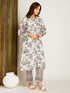 LINEN CO-ORD SET GREY
