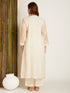 JAMDANI KURTA SET LONG WHITE