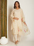 JAMDANI KURTA SET WHITE SHOT