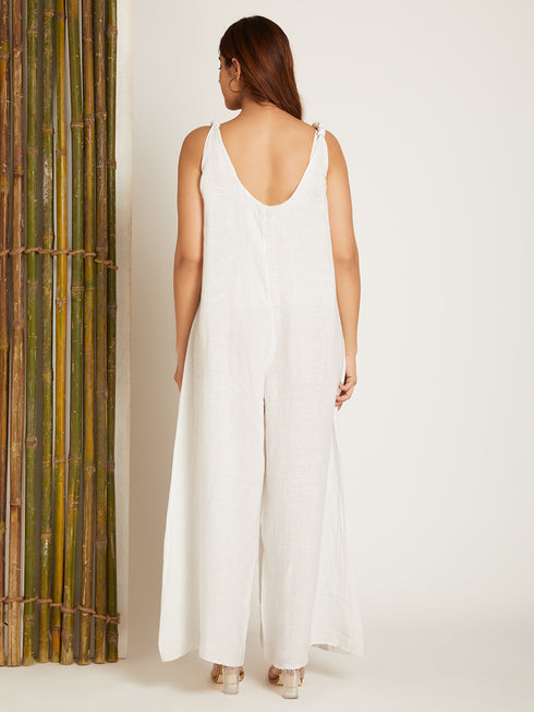 LINEN JUMPSUIT