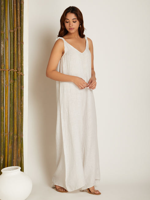 LINEN JUMPSUIT