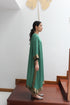 KAMAL ASYMMETRICAL TUNIC -GREEN