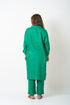 LINEN CO-ORD SET - GREEN