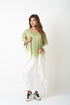OMBRE LAYERED DRESS - GREEN