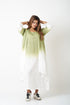 OMBRE LAYERED DRESS - GREEN