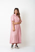 SHIRT DRESS - PINK