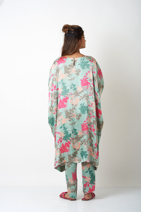 FLORAL KAFTAN CO-ORD SET