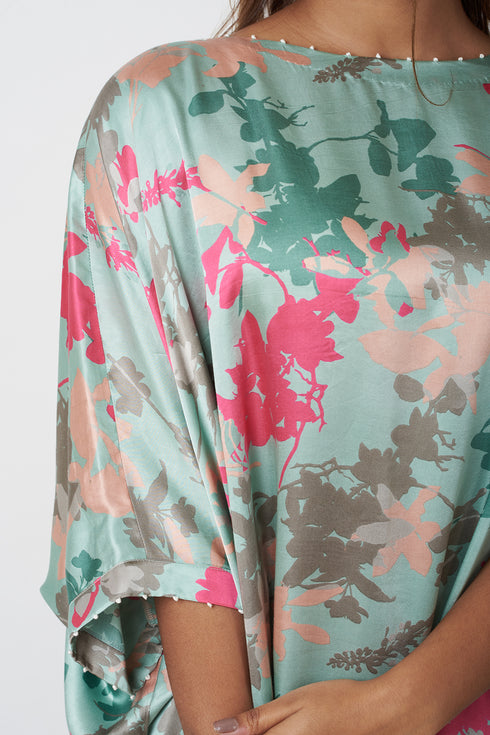 FLORAL KAFTAN CO-ORD SET