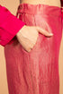 ZARI STRIPES PANTS - MAGENTA