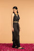 COWL NECK TOP CO-ORD SET(2PC SET)