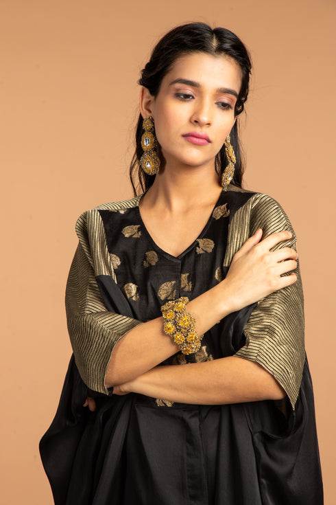 GULAB YOKE SHORT KAFTAN CO -ORD SET(2PC SET)