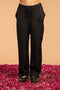 SLIM FIT PANTS - BLACK