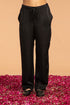 SLIM FIT PANTS - BLACK