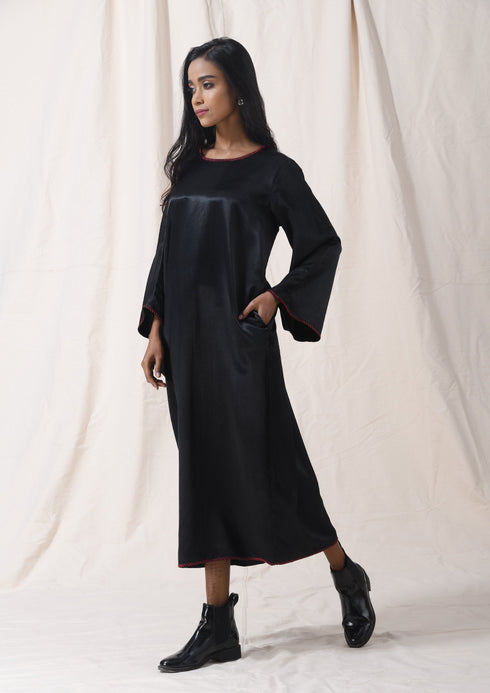 BUTTERFLY MASHRU DRESS