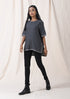 CHECK HIGH LOW TOP