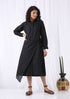 FLAP WRAP LONG TUNIC