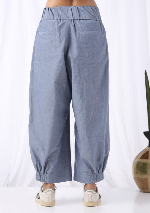 HIGH WAIST PLEATED PANTS