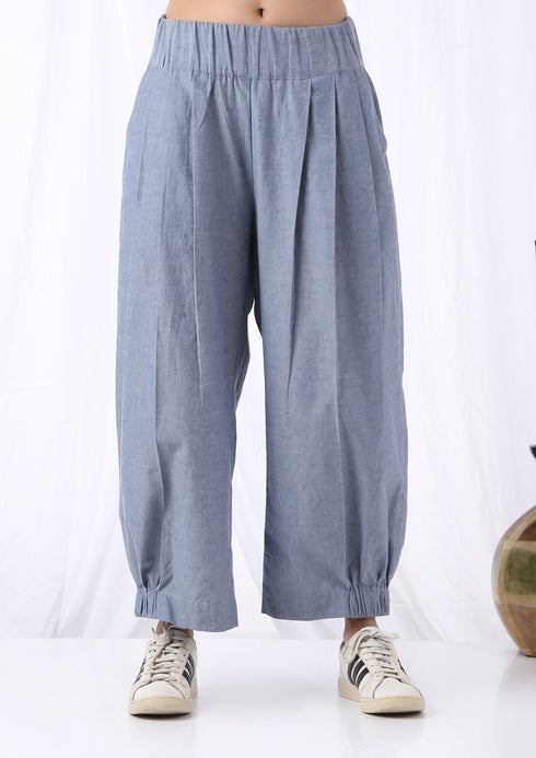 HIGH WAIST PLEATED PANTS