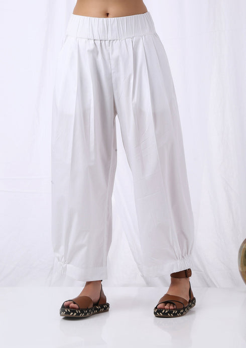 HIGH WAIST PLEATED PANTS