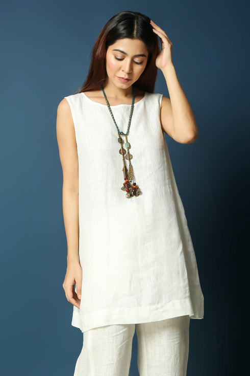 AVA LINEN TUNIC