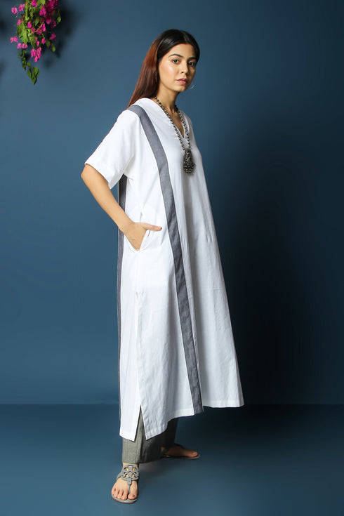 FIRDAUS CO-ORD SET - GREY