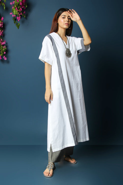 FIRDAUS CO-ORD SET - GREY