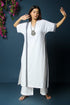 FIRDAUS CO-ORD SET - WHITE