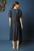 FRONT KNOT DRAPE DRESS
