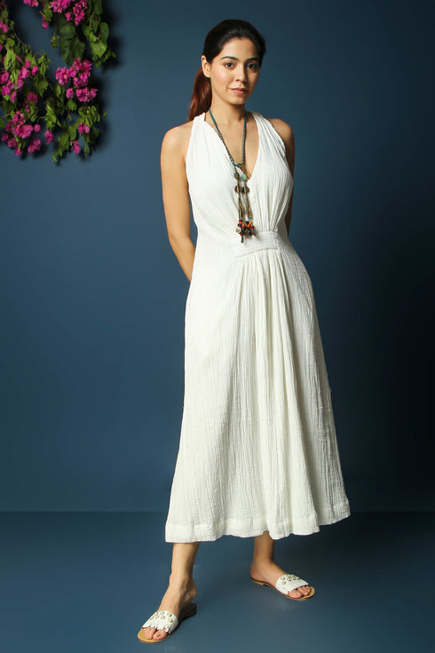 BELLE HALTER DRESS