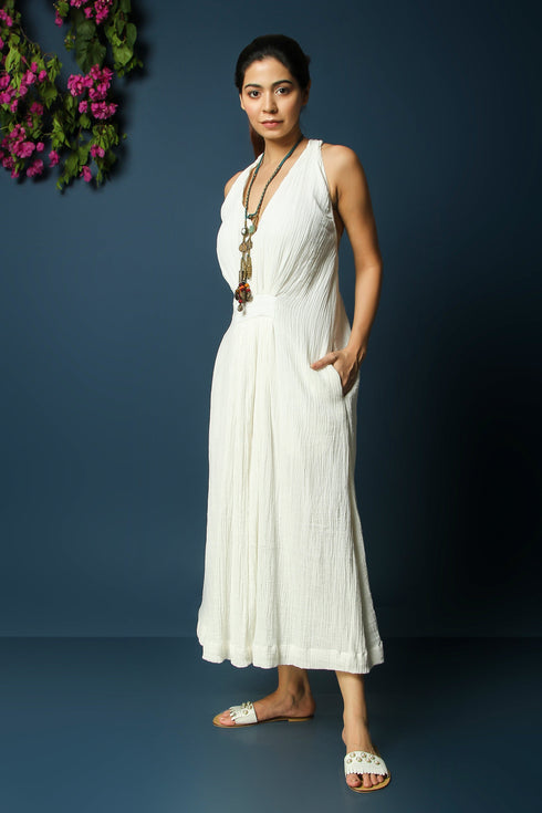 BELLE HALTER DRESS