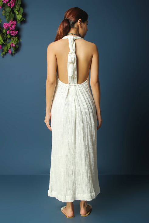 BELLE HALTER DRESS