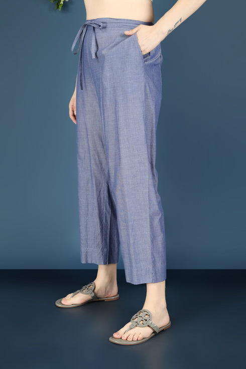 BLUE STRIPED KURTA CO-ORD SET