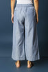 FLAP FRONT TIE BELT PANTS