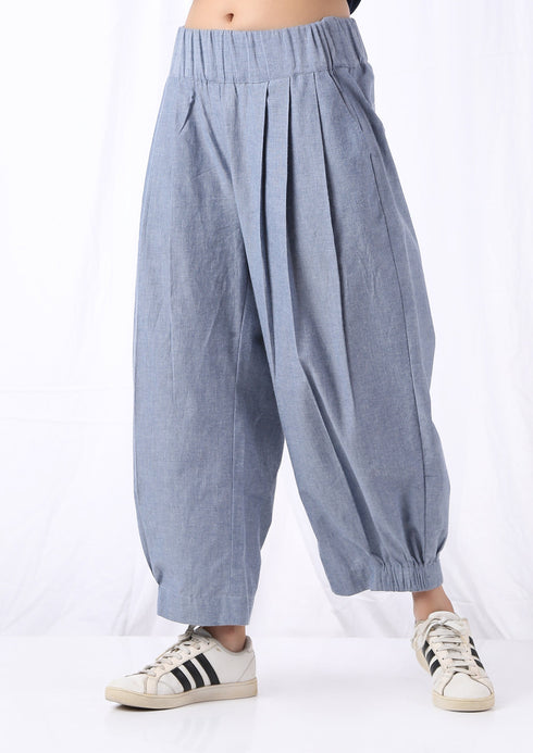 HIGH WAIST PLEATED PANTS