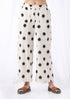 WIDE LEG IKAT POLKA PANTS