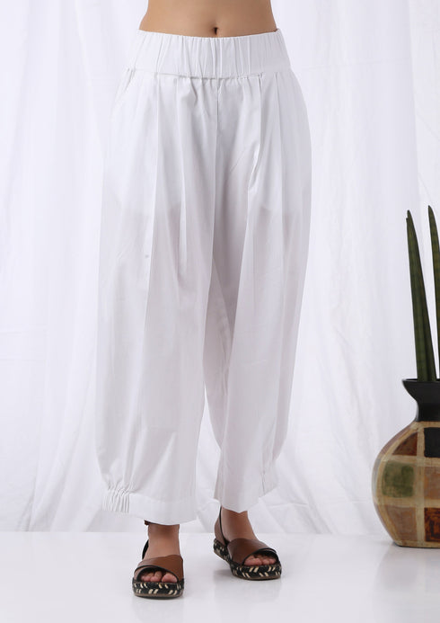 HIGH WAIST PLEATED PANTS