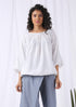 GATHER SLEEVES TOP