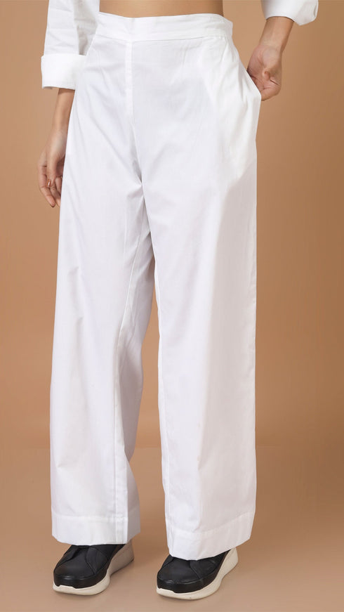 POPLIN PANTS
